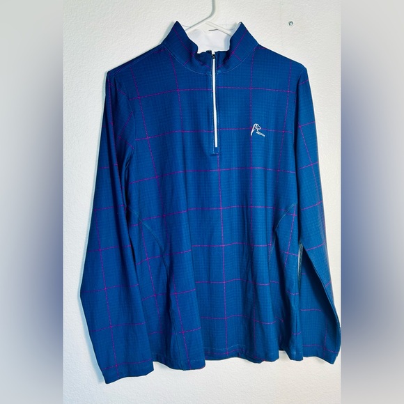 Rhoback Tops - RHOBACK Women's Pullover Performance Q-Zip Quarter Zip - Size Large